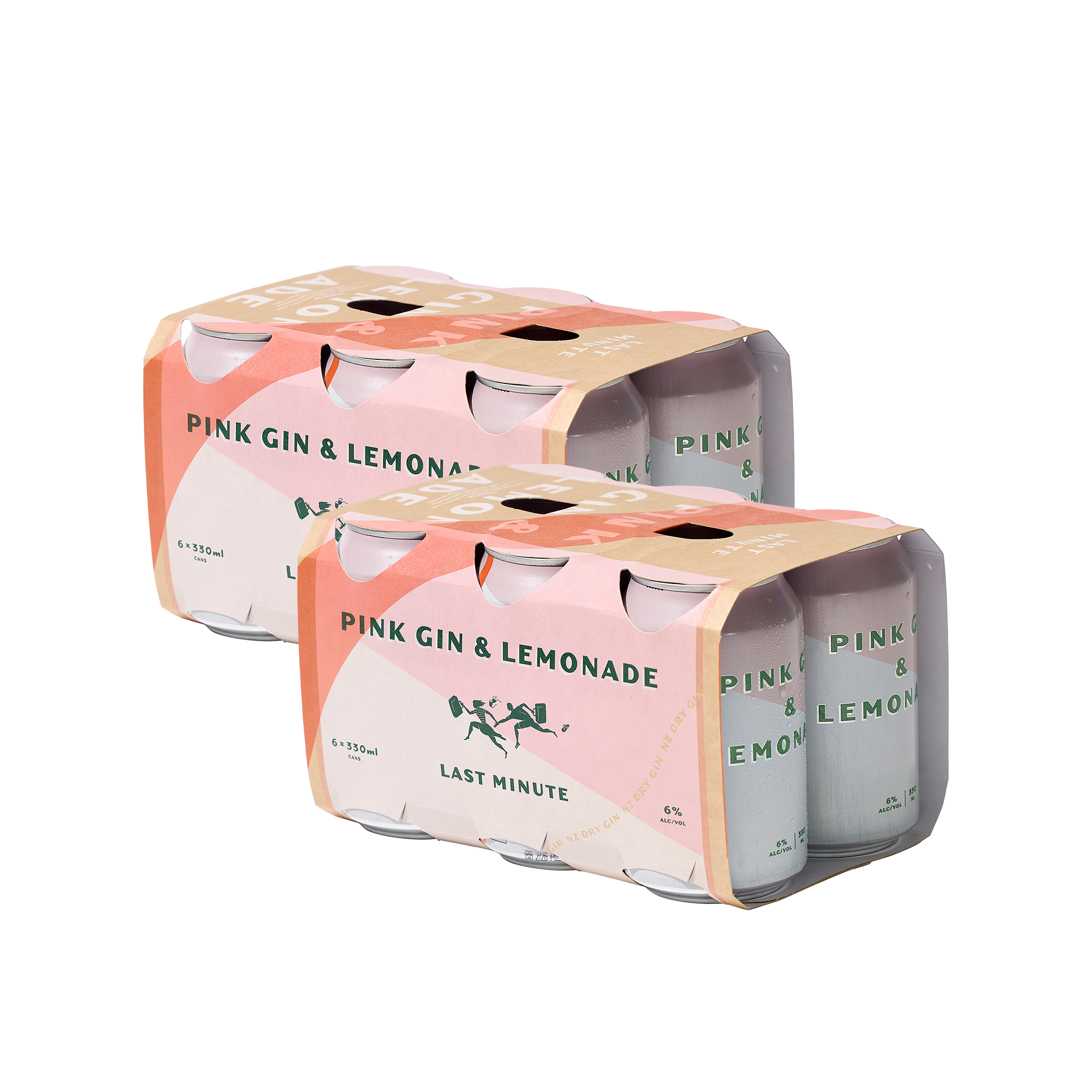 Last Minute Pink Gin & Lemonade cans 12x330ml