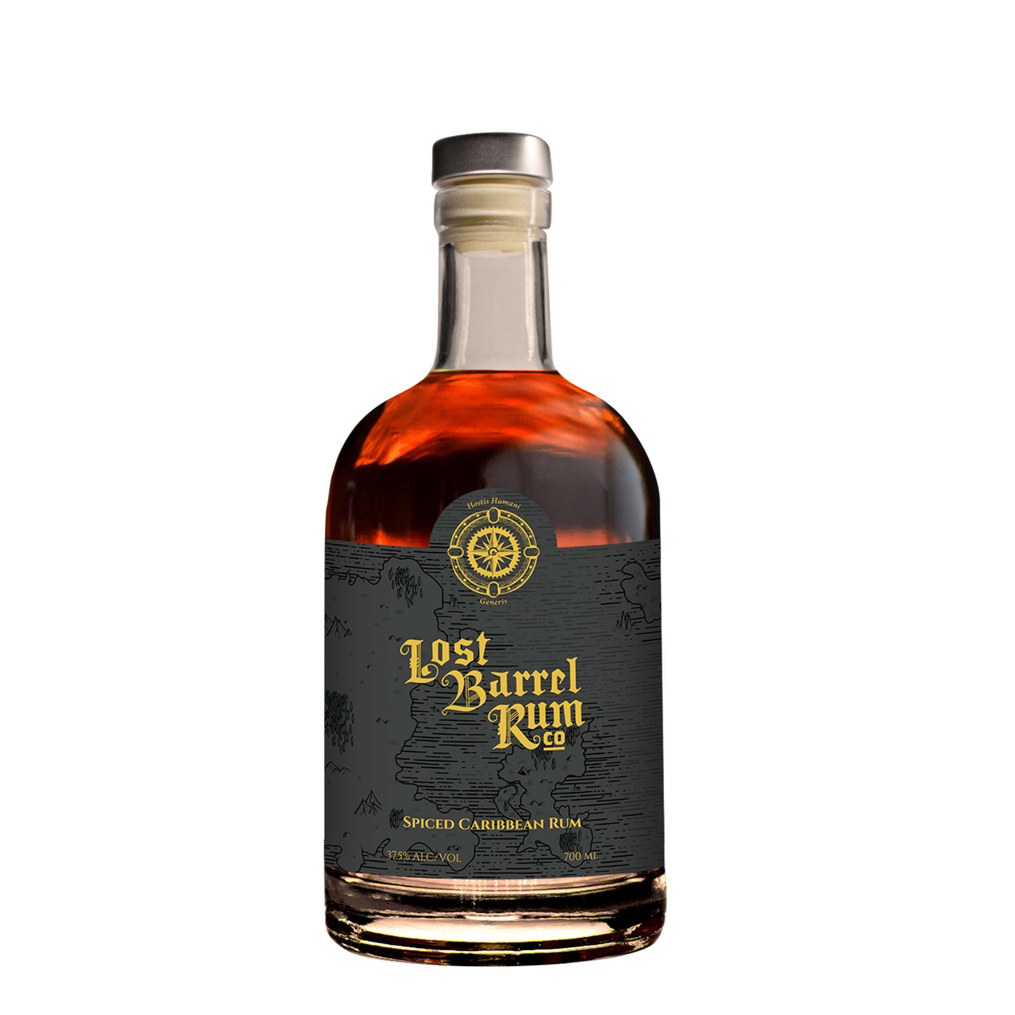 Lost Barrel Spiced Caribbean Rum 700ml